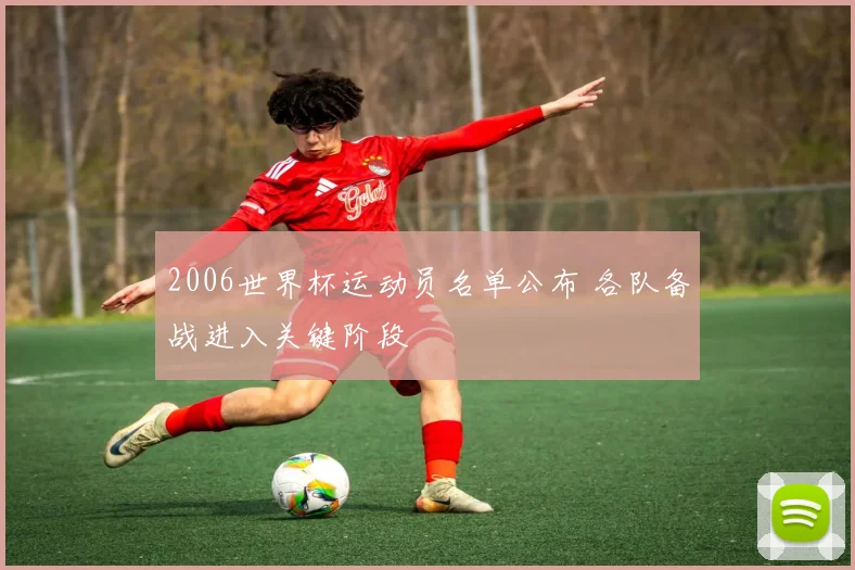 2006世界杯运动员名单公布 各队备战进入关键阶段